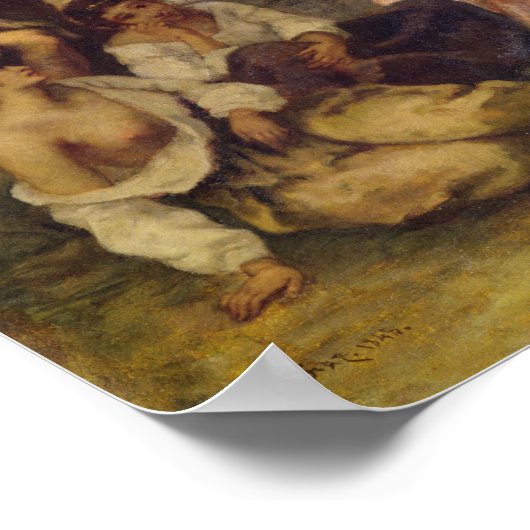 Gypsy Encampment, 1848 Poster (Hoek)