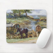 Gypsy Encampment, Appleby, 1919 Muismat (Met muis)