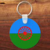 Gypsy flag sleutelhanger (Voorkant)