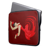 Gypsy Flamenco Dancer Laptop Sleeve (Voorkant Links)