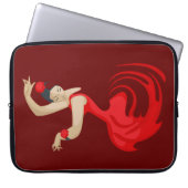Gypsy Flamenco Dancer Laptop Sleeve (Voorkant)