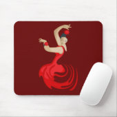 Gypsy Flamenco Dancer Muismat (Met muis)