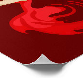 Gypsy Flamenco Dancer Poster (Hoek)