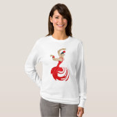 Gypsy Flamenco Dancer T-shirt (Voorkant volledig)