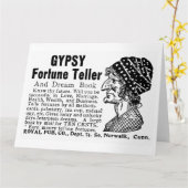 Gypsy Fortune Teller Kaart (Gele Bloem)