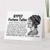 Gypsy Fortune Teller Kaart (Voorkant)