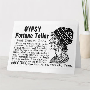 Gypsy Fortune Teller Kaart