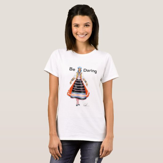 Gypsy Fortune Teller T-shirt (Voorkant volledig)