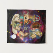 Gypsy Fortune tellers Psychics  Kunst Wandkleed (Voorkant (horizontaal))