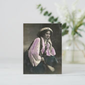 Gypsy Girl Briefkaart (Staand voorkant)