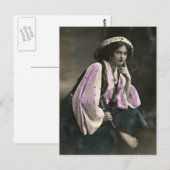 Gypsy Girl Briefkaart (Voorkant / Achterkant)