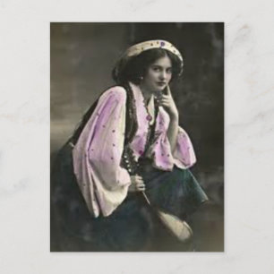 Gypsy Girl Briefkaart