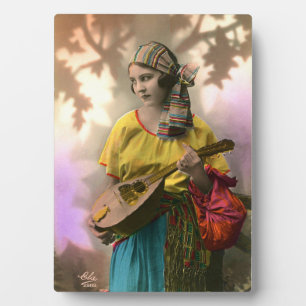  Gypsy Girl Foto Plaque Fotoplaat