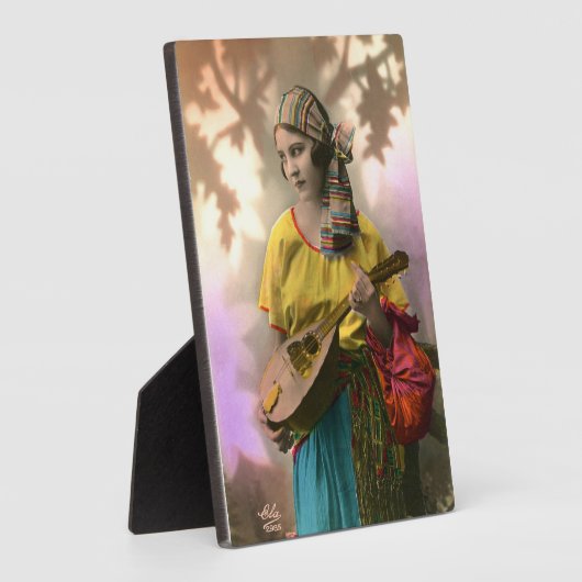  Gypsy Girl Foto Plaque Fotoplaat (Zijkant)