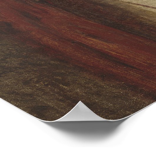 Gypsy Girl met Mandolin Poster (Hoek)