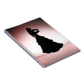 Gypsy Girl Plays Violin Notitieboek (Rechterzijde)