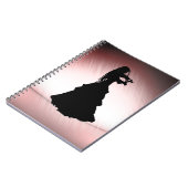 Gypsy Girl Plays Violin Notitieboek (Linkerzijde)