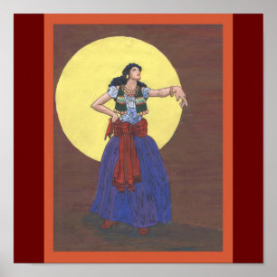 Gypsy Girl Poster