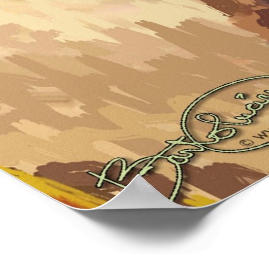 Gypsy Girl Poster (Hoek)