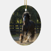 Gypsy Gold Gypsy Vanner Ornament (Rechts)