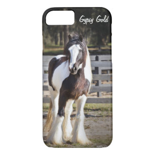 Gypsy Gold Gypsy Vanner-telefoondraagtas iPhone 8/7 Hoesje