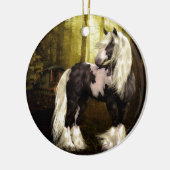 Gypsy Gold Vanner Keramisch Ornament (Links)