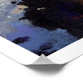 Gypsy Horse met passie kleurrijke schilderkunst Poster (Hoek)