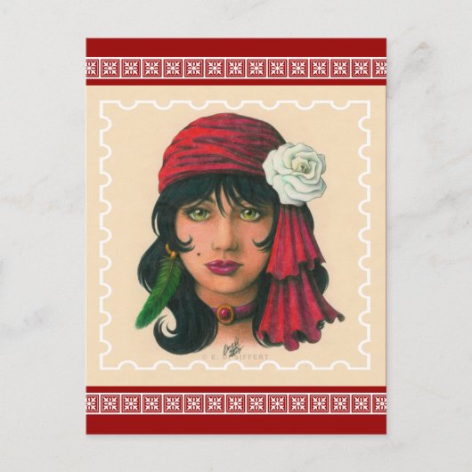 Gypsy II Briefkaart (Voorkant)