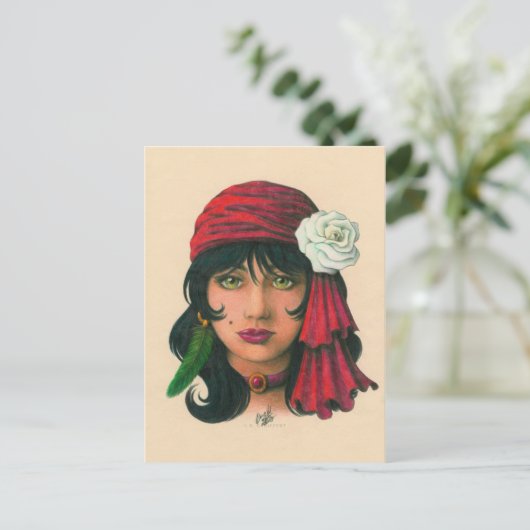 Gypsy II Briefkaart (Staand voorkant)