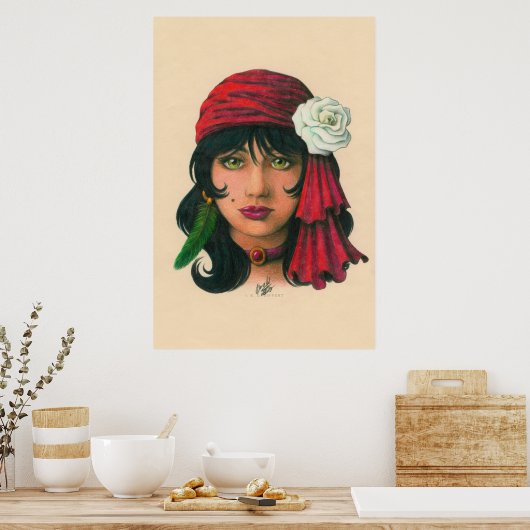 Gypsy II Poster (Keuken)