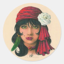 Gypsy II Ronde Sticker