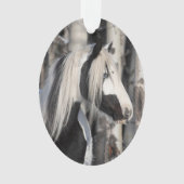 Gypsy in Forest Wild Hoofbeats Ornament (voorkant)