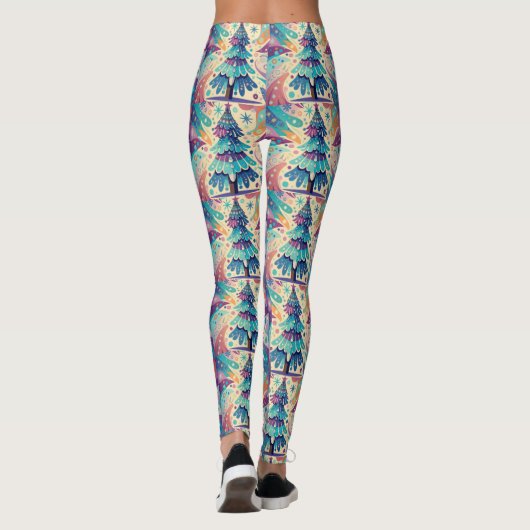 Gypsy kerstboom leggings (Achterkant)