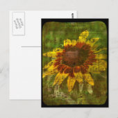 Gypsy Lieverd Floral Collage Briefkaart (Voorkant / Achterkant)