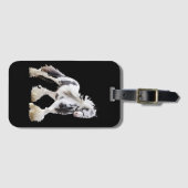 Gypsy Mare Stallion Draft Horse Bagagelabel (Voorkant (horizontaal))