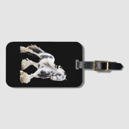 Gypsy Mare Stallion Draft Horse Bagagelabel