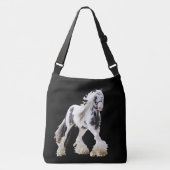 Gypsy Mare Stallion Draft Horse Crossbody Tas (Voorkant)