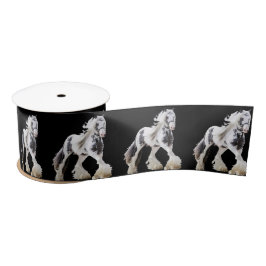 Gypsy Mare Stallion Draft Horse Satijnen Lint