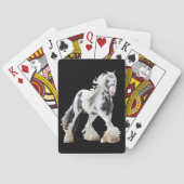 Gypsy Mare Stallion Draft Horse Speelkaarten (Achterkant)