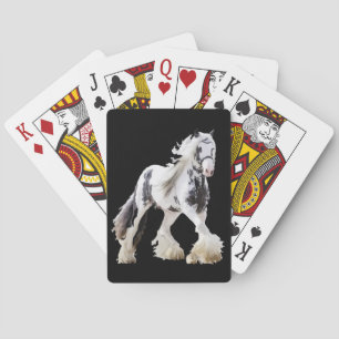 Gypsy Mare Stallion Draft Horse Speelkaarten