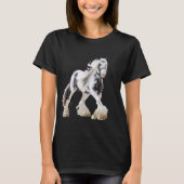 Gypsy Mare Stallion Draft Horse T-shirt (Voorkant)