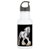 Gypsy Mare Stallion Draft Horse Waterfles (Voorkant)