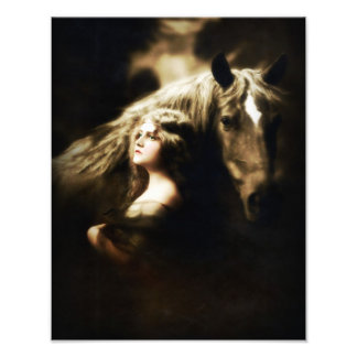  GYPSY met HORSE Foto Afdruk