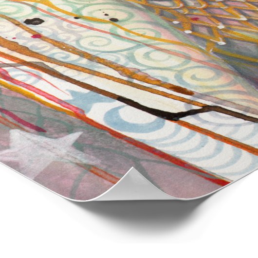 Gypsy mooie Fantasy Art Woman Poster (Hoek)