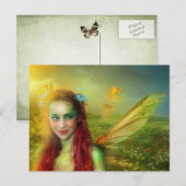 Gypsy Moth Briefkaart (Voorkant / Achterkant)