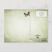 Gypsy Moth Briefkaart (Achterkant)