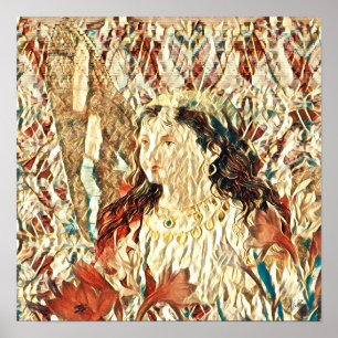 Gypsy Moth Camouflaed Poster