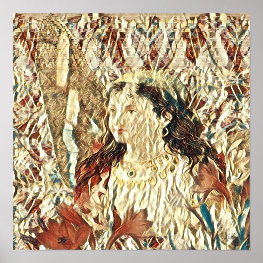 Gypsy Moth Camouflaed Poster (Voorkant)