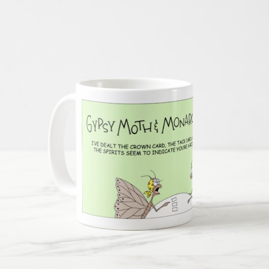 Gypsy Moth en de Hag Moth Koffiemok (Voorkant links)