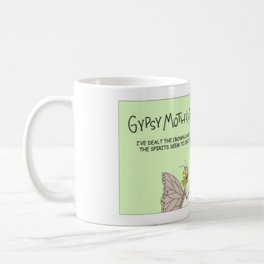 Gypsy Moth en de Hag Moth Koffiemok (Links)